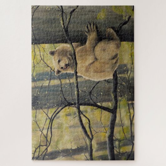 Canada Art Puzzles - Kermode Beer Forest Puzzles Legpuzzel (Verticaal)