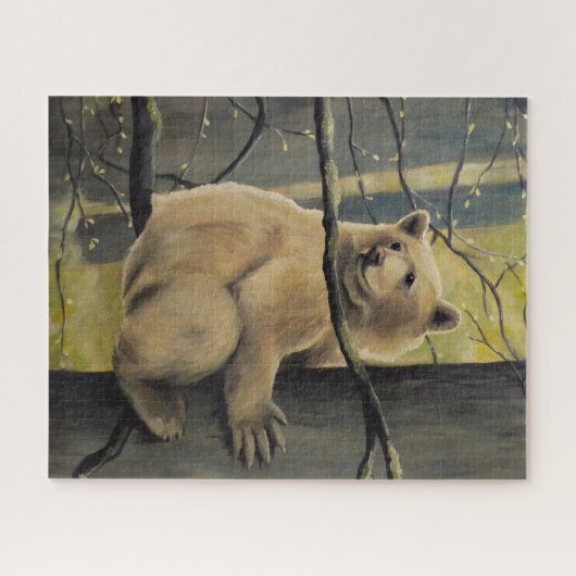 Canada Art Puzzles - Kermode Beer Forest Puzzles Legpuzzel (Horizontaal)