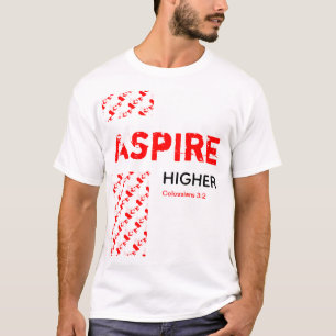 Canada ASPIRE HOGER Christelijke scripts T-shirt