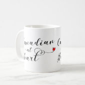 Canada At Heart Mok, Canada Koffiemok (Voorkant links)