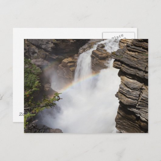 Canada - Athabasca Herfst briefkaart (Voorkant / Achterkant)