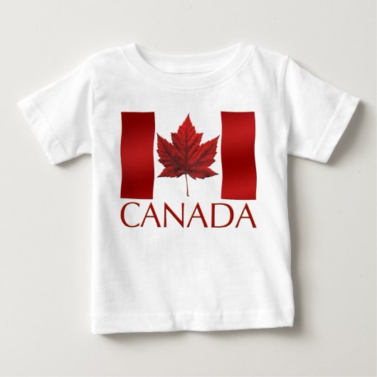 Canada Baby Creeper Canada Flag Souvenir Baby Gift (Voorkant)