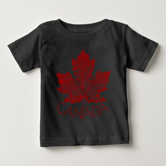 Canada Baby Shirt Canada Souvenir Baby-T-shirts (Voorkant)
