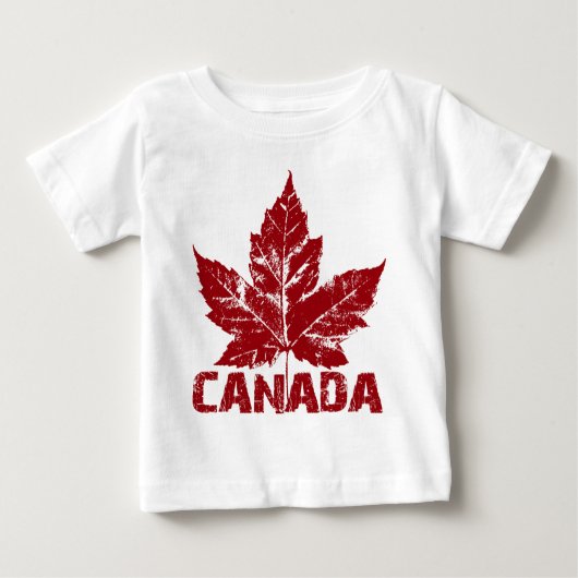 Canada Baby Shirt Canada Souvenir Baby-T-shirts (Voorkant)