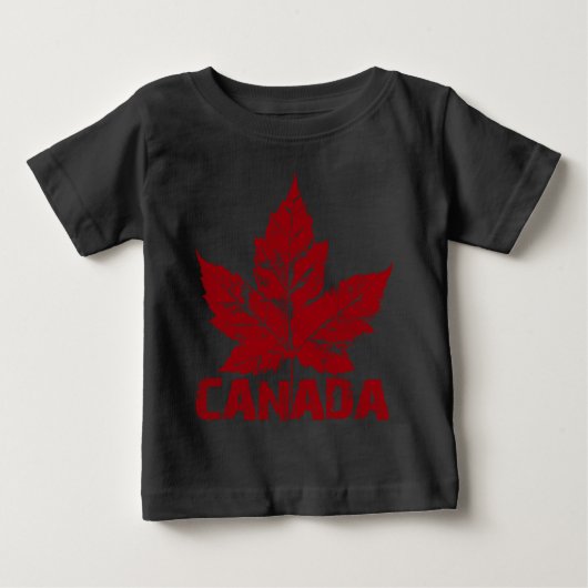 Canada Baby Shirt Canada Souvenir Baby-T-shirts (Voorkant)