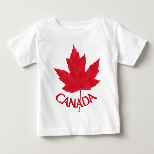 Canada Baby T-shirt Canada Souvenir Baby Shirten (Voorkant)