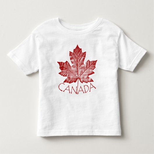 Canada Baby T-shirt gepersonaliseerd Baby Shirt (Voorkant)