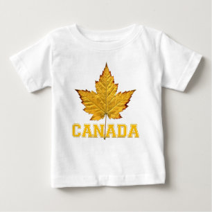 Canada Baby T-shirt gepersonaliseerd Baby Shirt