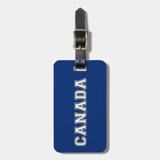 Canada Bagagelabel (Voorkant verticaal)