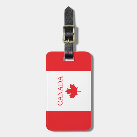 Canada Bagagelabel (Voorkant verticaal)