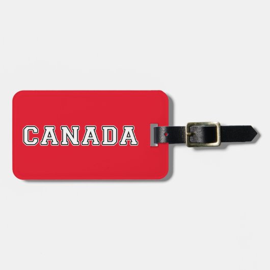 Canada Bagagelabel (Voorkant horizontaal)
