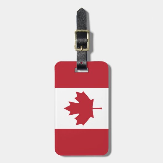 Canada-Bagagelabel Bagagelabel (Voorkant verticaal)