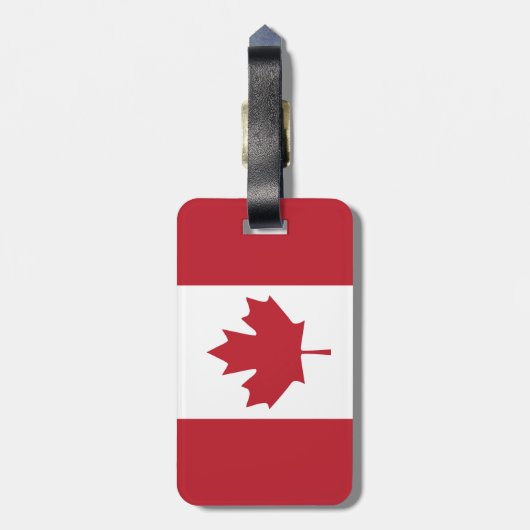 Canada-Bagagelabel Bagagelabel (Achterkant verticaal)