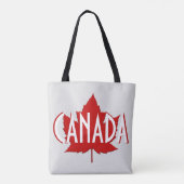 Canada Bags Canada Maple Leaf Canvas tassen (Achterkant)