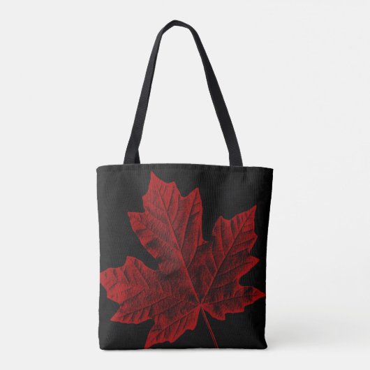 Canada Bags Canada Souvenir Canvas tas (Achterkant)