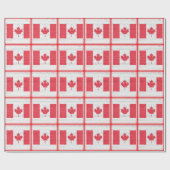 CANADA BAKSTEENVLAG CADEAUPAPIER (Vlak)