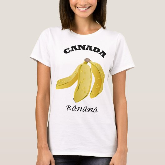 Canada Banana Theme Shirt (Voorkant)
