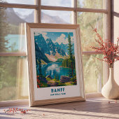 Canada Banff National Park Poster