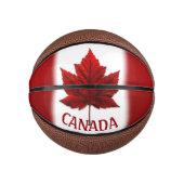 Canada Basketball Custom Canada Maple Leaf Gifts Basketbal (Voorkant)