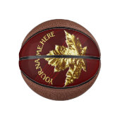 Canada Basketball Custom Canada Souvenir Balls Basketbal (Voorkant)