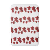 Canada Bath Mat Canada Maple Leaf Decor (Voorkant Verticaal)