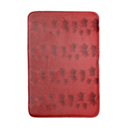 Canada Bath Mat Canada Maple Leaf Decor (Voorkant Verticaal)