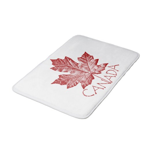 Canada Bath Mat Canada Souvenir Maple Leaf Decor (Gekanteld)