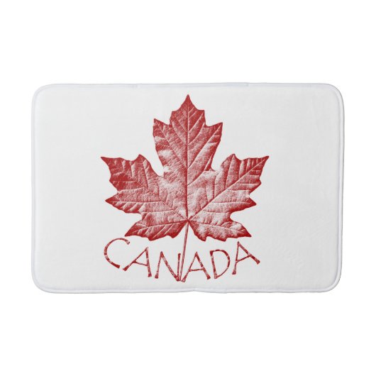 Canada Bath Mat Canada Souvenir Maple Leaf Decor (Voorkant)