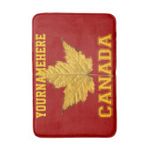 Canada Bath Mat Custom Varsity Canada Souvenir (Voorkant Verticaal)