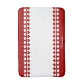 Canada Bath Mat Personalized Canada Souvenir Decor (Voorkant Verticaal)