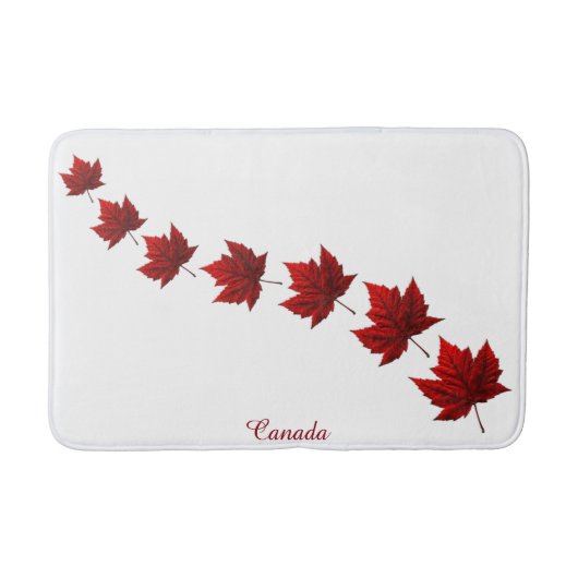 Canada Bath Mat Personalized Canada Souvenir Decor (Voorkant)