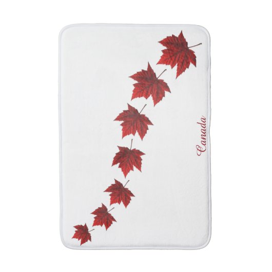 Canada Bath Mat Personalized Canada Souvenir Decor (Voorkant Verticaal)