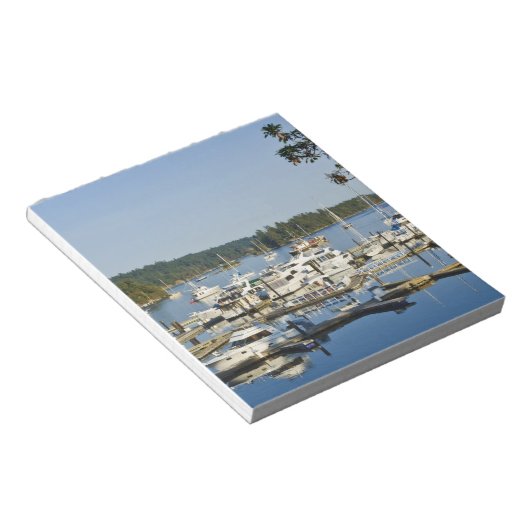 Canada, BC, Golfeilanden, Salt Spring Island Notitieblok (Schuin)