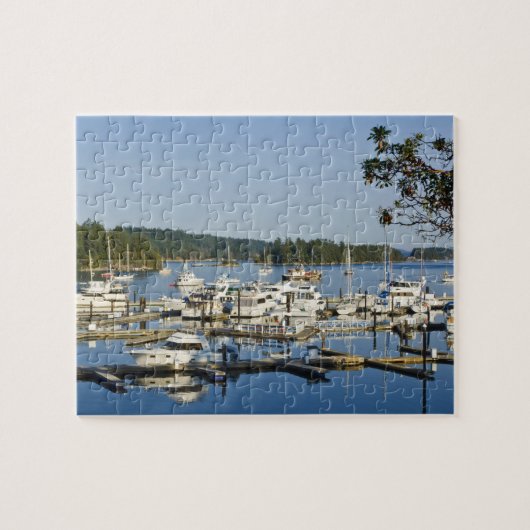 Canada, BC, Gulf Islands, Salt Spring Island, Legpuzzel (Horizontaal)
