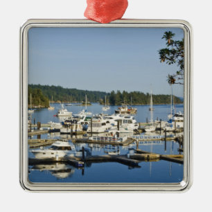 Canada, BC, Gulf Islands, Salt Spring Island, Metalen Ornament