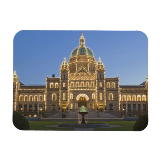 Canada, BC, Victoria, gebouw van de provinciale we Magneet (Horizontaal)