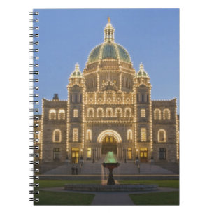 Canada, BC, Victoria, gebouw van de provinciale we Notitieboek