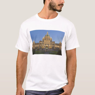 Canada, BC, Victoria, gebouw van de provinciale we T-shirt