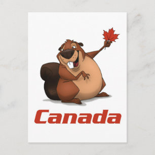 Canada Beaver Briefkaart