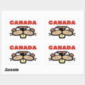 Canada Beaver Sticker (Vel)