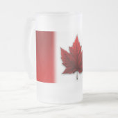 Canada Beer Mok Canada Flag Souvenir Glasses (Voorkant links)