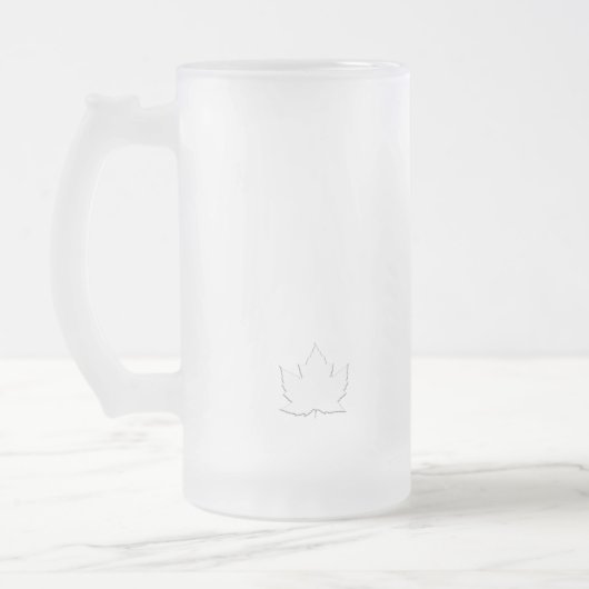 Canada Beer Mok Canada Maple Leaf Souvenir Glasses (Links)