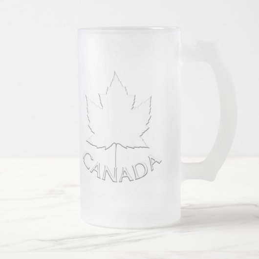 Canada Beer Mok Canada Maple Leaf Souvenir Glasses (Rechts)