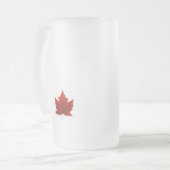 Canada Beer Mok Canada Maple Leaf Souvenir Glasses (Voorkant links)