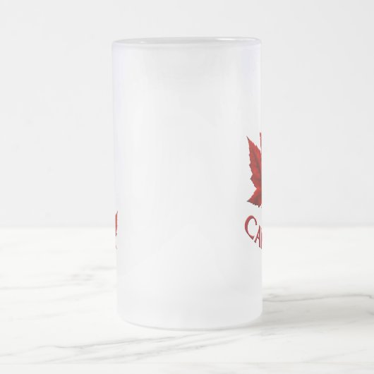 Canada Beer Mok Canada Maple Leaf Souvenir Glasses (Center)