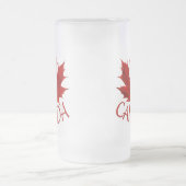 Canada Beer Mok Canada Maple Leaf Souvenir Glasses (Center)