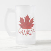 Canada Beer Mok Canada Maple Leaf Souvenir Glasses (Links)