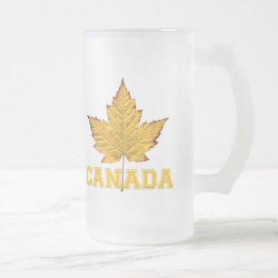 Canada Beer Mok Varsity Canada Souvenir Glasses