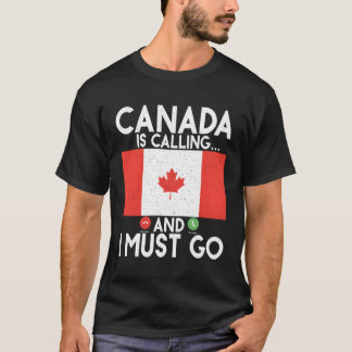 Canada belt en ik moet Canadees gaan T-shirt