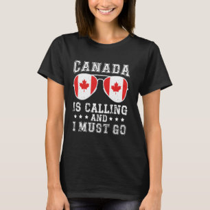 Canada belt en ik moet naar Canada vliegen. T-shirt